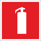 Знак «Пожарный огнетушитель»